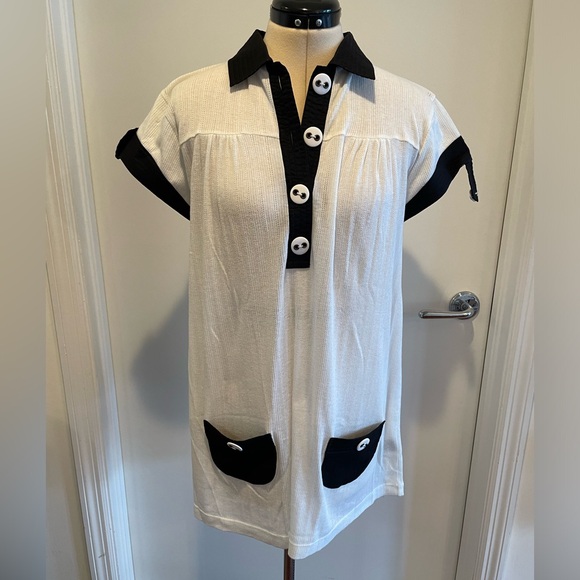 Tibi White Tunic with Buttons Size S - Picture 1 of 9